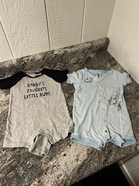 Boys 18 month rompers - set of 2